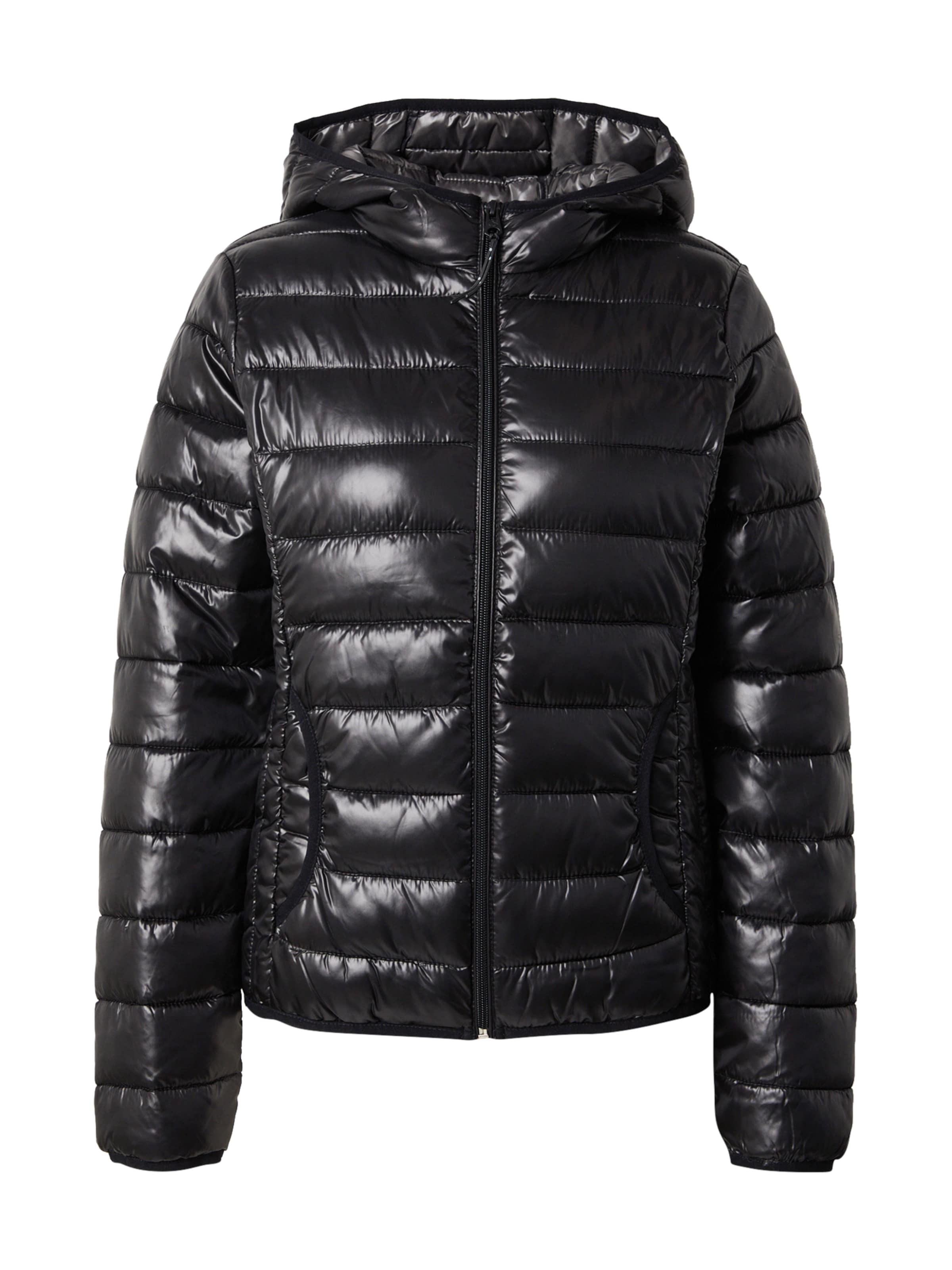 QS Tussenjas in Zwart: voorkant