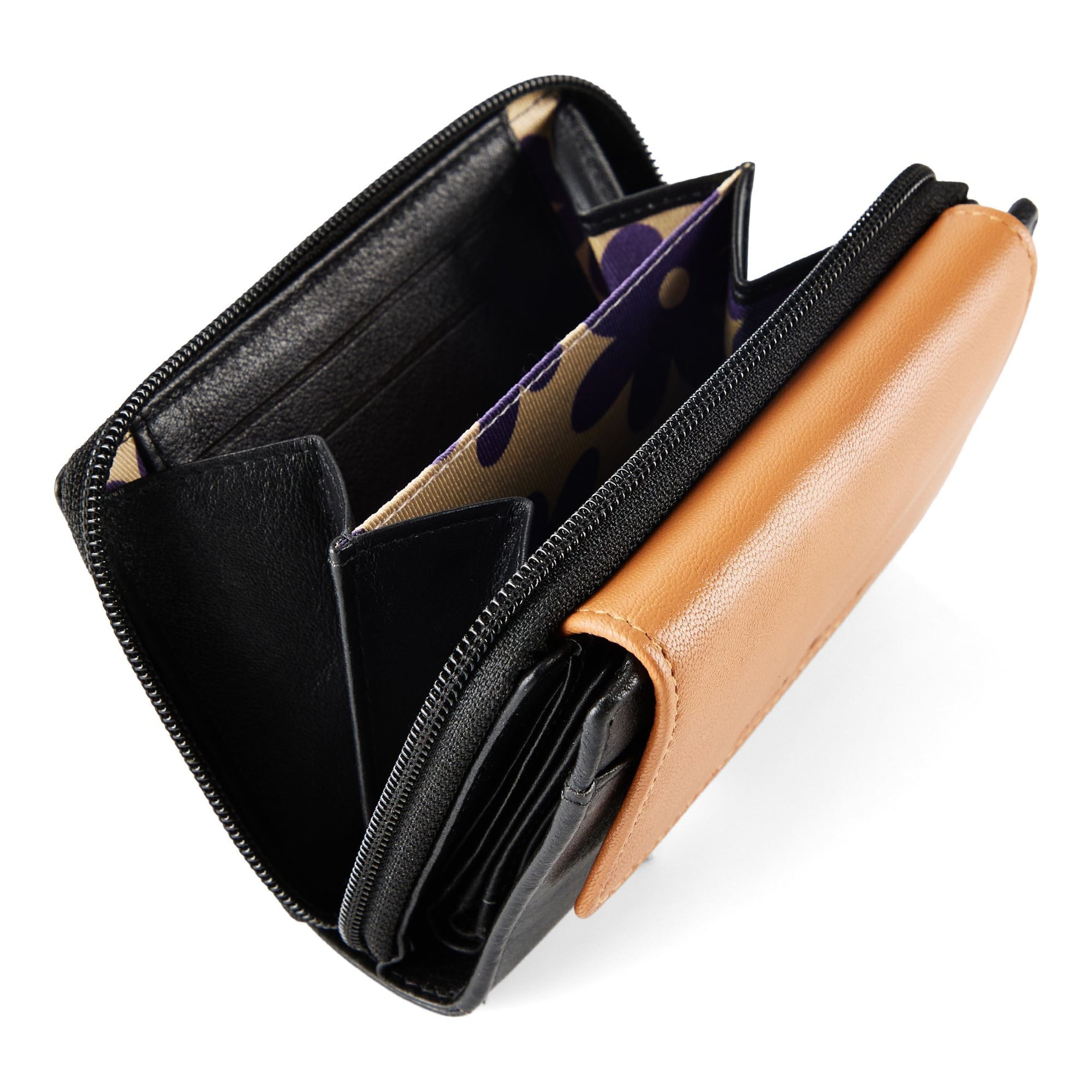 Portamonete 'Nappa' di GREENBURRY in nero