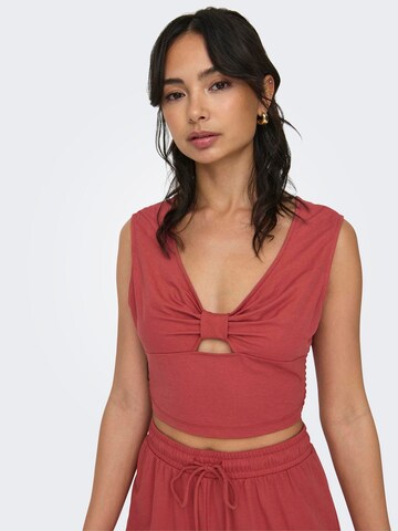 Top 'Jany' di ONLY in rosso