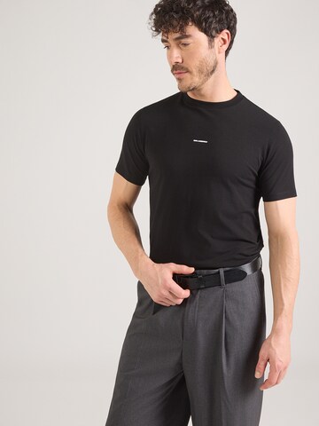 T-Shirt Karl Lagerfeld en noir : devant