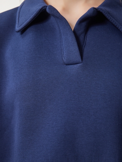 Happiness İstanbul Sweat-shirt en marine, Vue avec produit