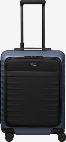 TITAN Trolley 'OVERSEAS' in Blau: Vorderseite