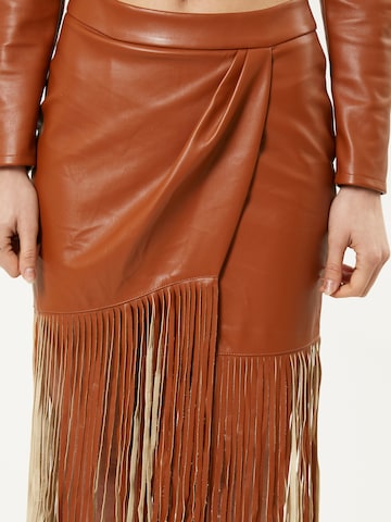 Influencer Skirt in Brown