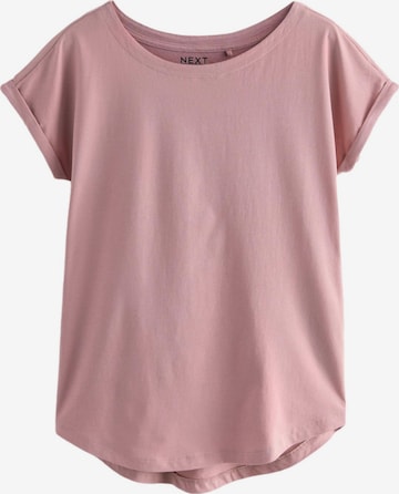 T-shirt Next en violet : devant
