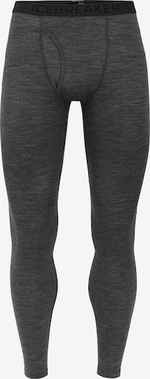 ICEBREAKER Sportske gaće '200 Oasis' u siva melange / crna, Pregled proizvoda