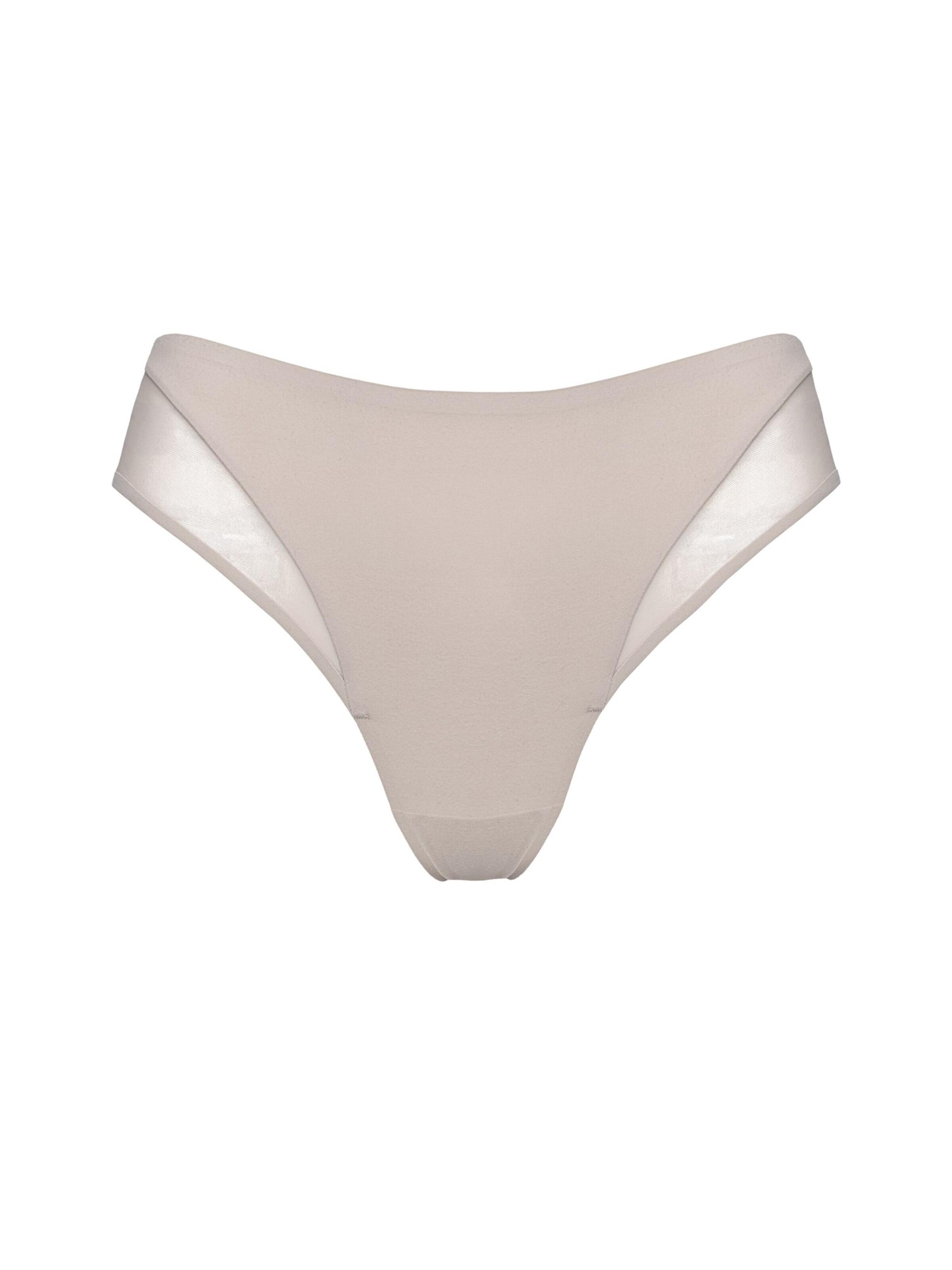 ESOTIQ Thong 'Cleary' in Beige: front