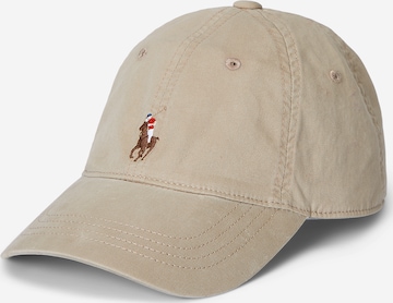 Casquette Polo Ralph Lauren en vert : devant