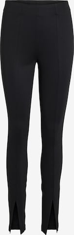 VILA Slim fit Leggings in Black: front