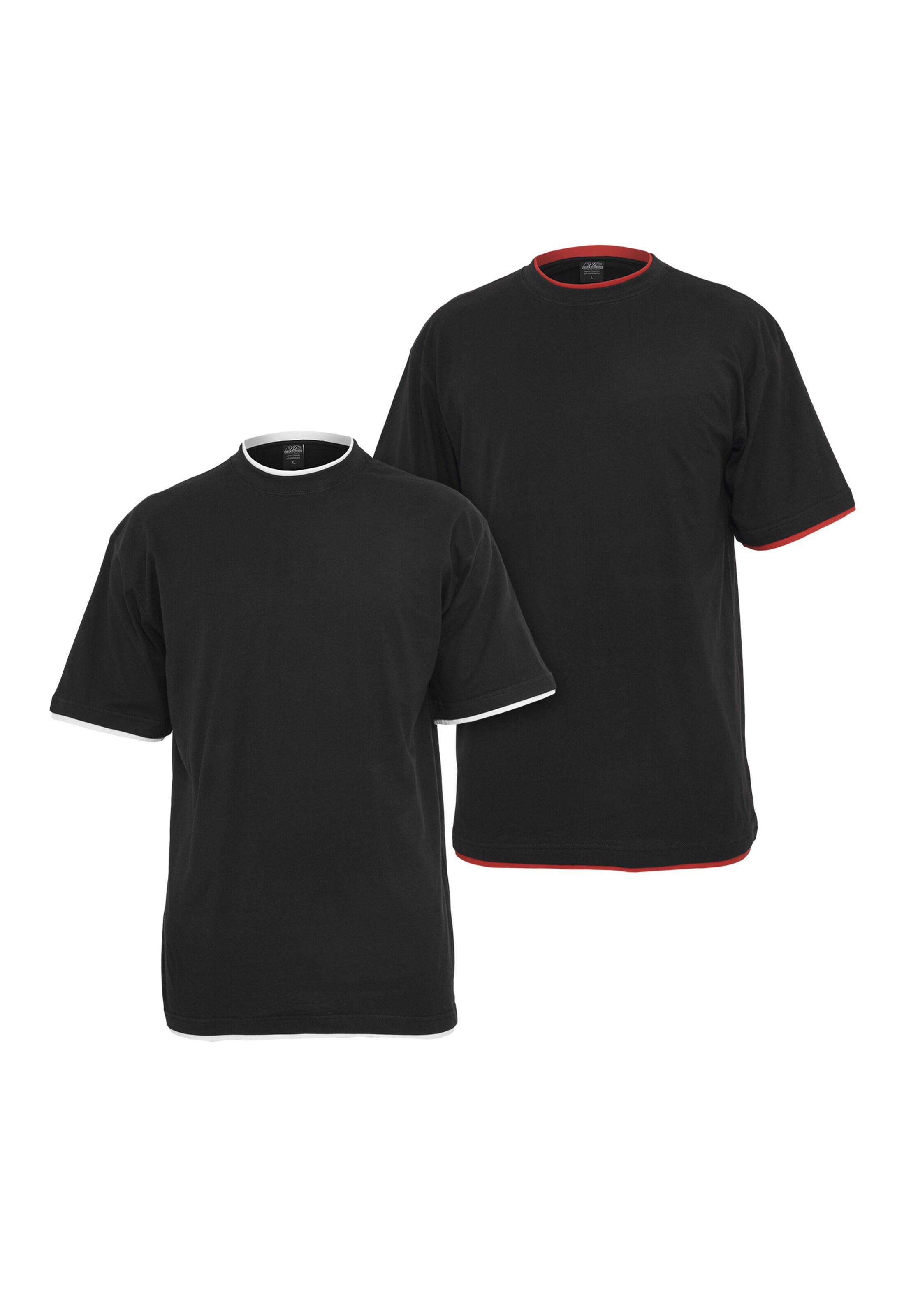 Urban Classics Shirt in L in Red / Black / White, Item view