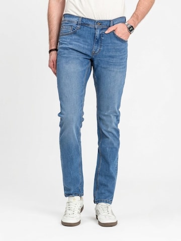 Tapered Jeans 'Mustang Style Oregon Tapered Denim Blue 1018014 5000 682' di MUSTANG in blu