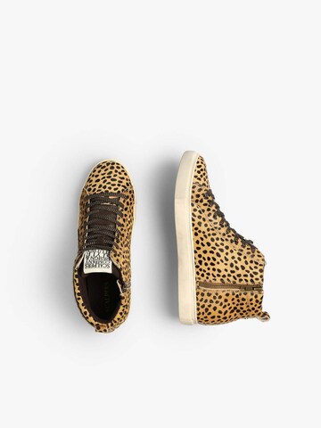 Scalpers Sneakers hoog in Zwart