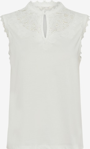 balta Cream Palaidinė be rankovių 'CRSuny': priekis