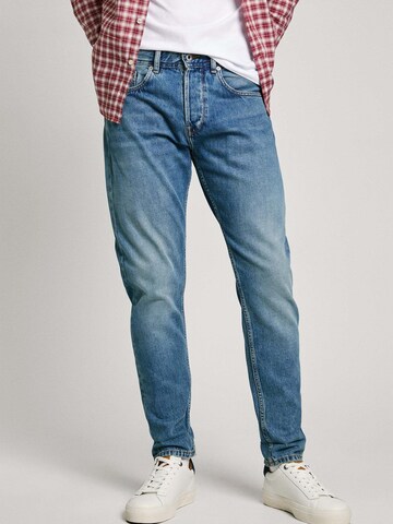 Pepe Jeans Tapered Jeans 'CALLEN' in Blue: front