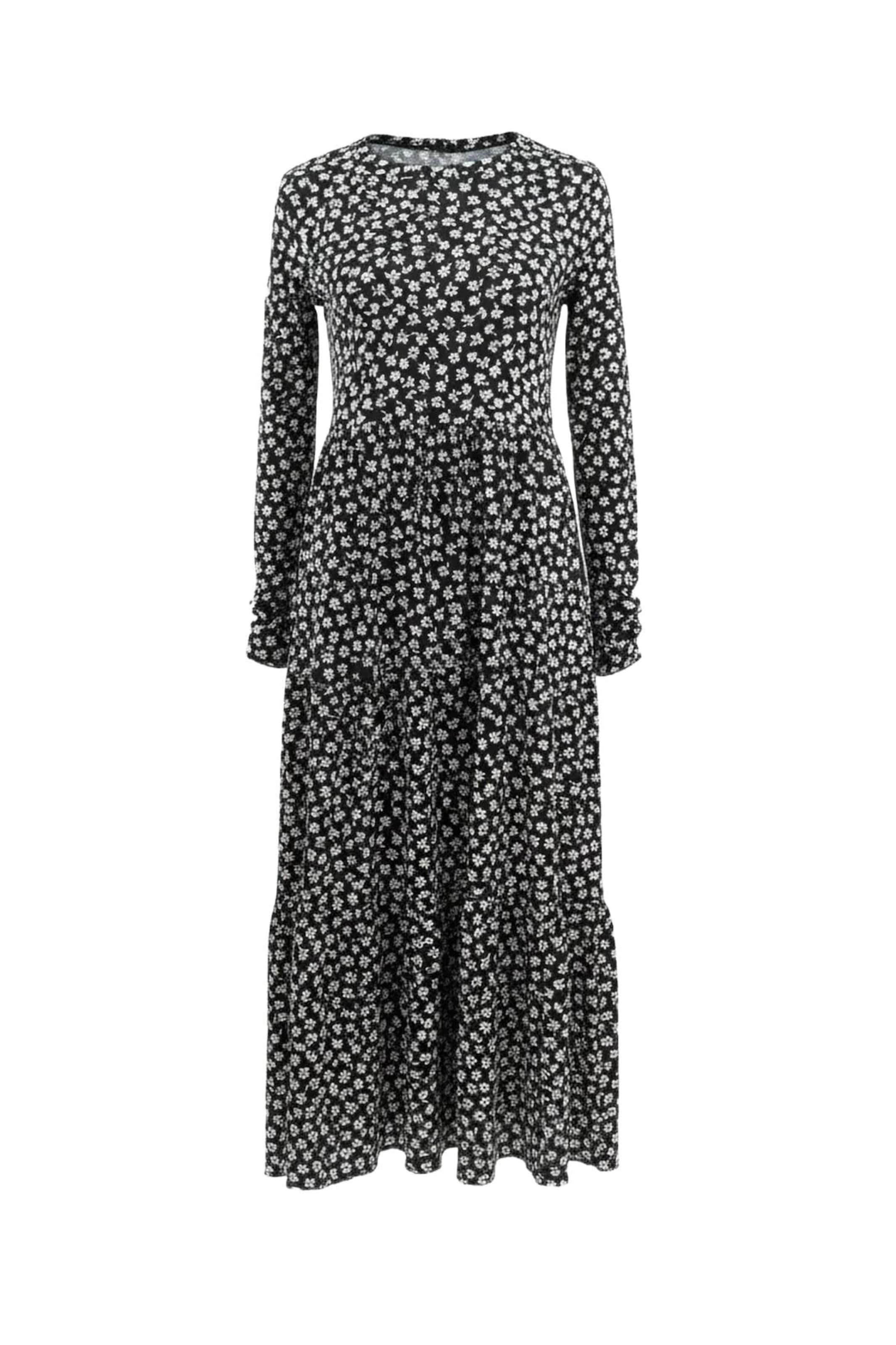No Matter What Kleid in Schwarz: Vorderseite