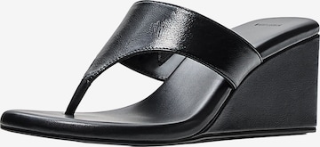 Bershka Varvastossut värissä musta: etupuoli