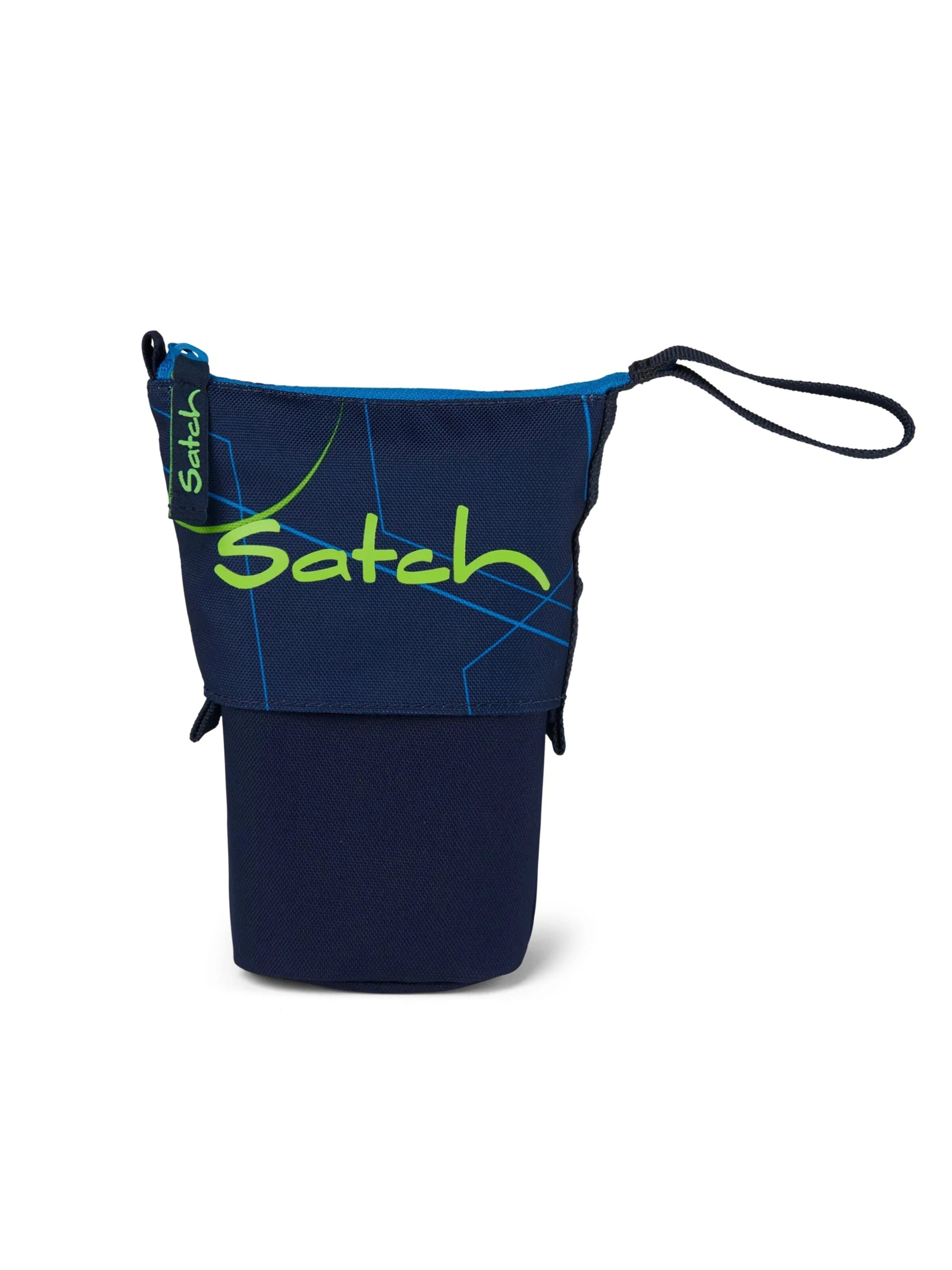 Satch Bag 'Federmäppchen Pencil Slider' in Blue: front