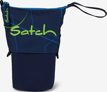Satch Bag 'Federmäppchen Pencil Slider' in Blue: front