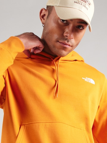 THE NORTH FACE Sweatshirt 'SIMPLE DOME' in Orange
