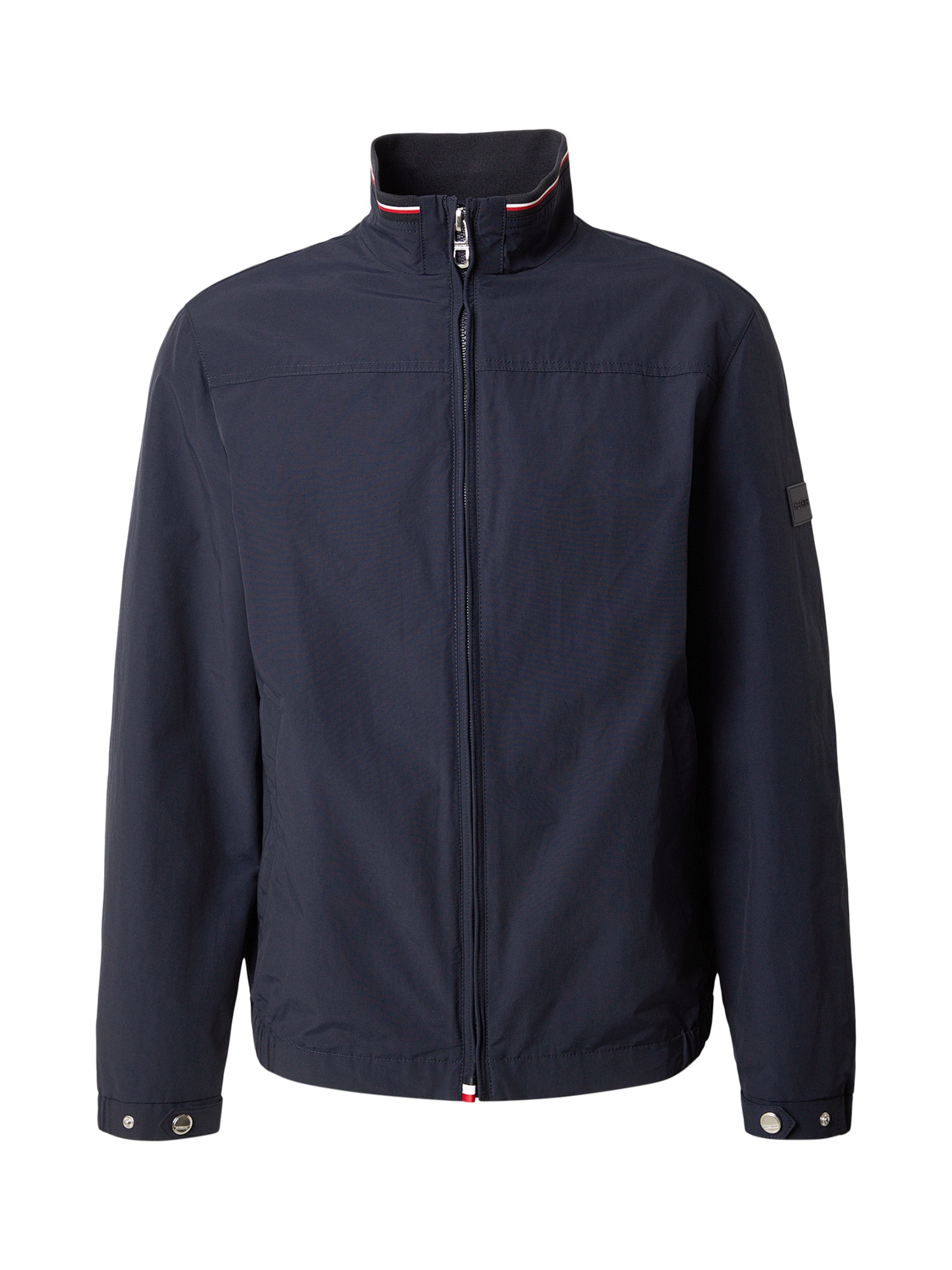 HECHTER PARIS Φθινοπωρινό και ανοιξιάτικο μπουφάν σε μπλε: μπροστά