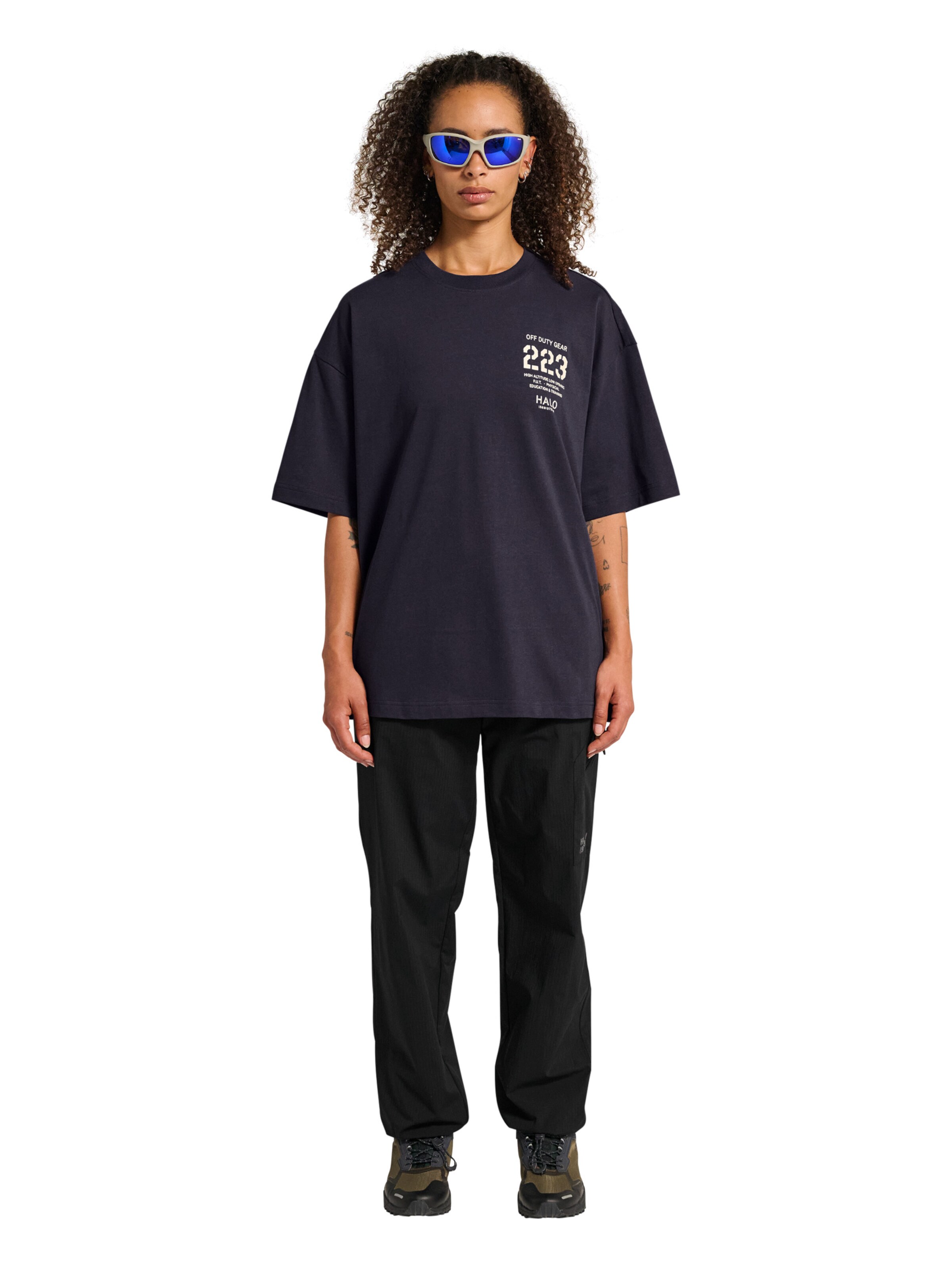 HALO Shirt in Blue: front