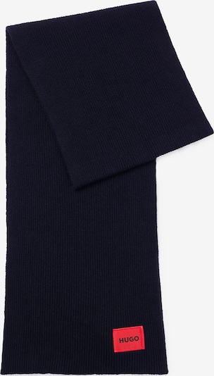 Šalikas 'Zaff 6' iš HUGO, spalva – nakties mėlyna / spanguolių spalva, Prekių apžvalga