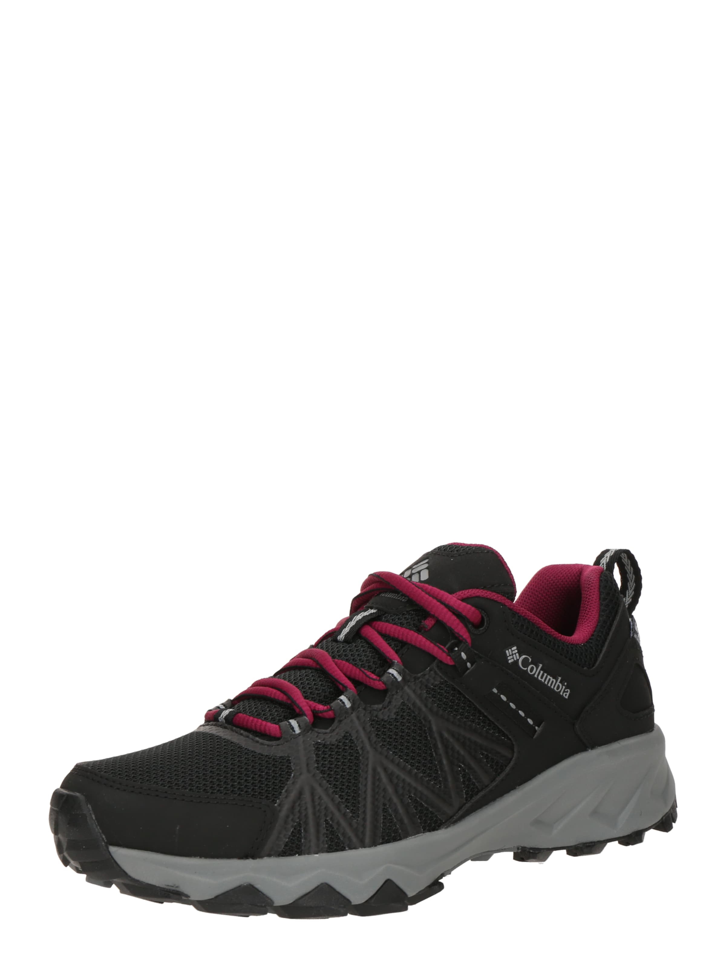 COLUMBIA Ниски обувки 'PEAKFREAK II V2' в сиво / червено / черно, Преглед на продукта