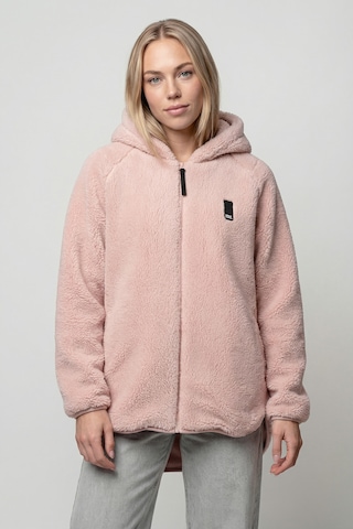 alife & kickin Демисезонная куртка 'DominiqueAK T' в Ярко-розовый: спереди