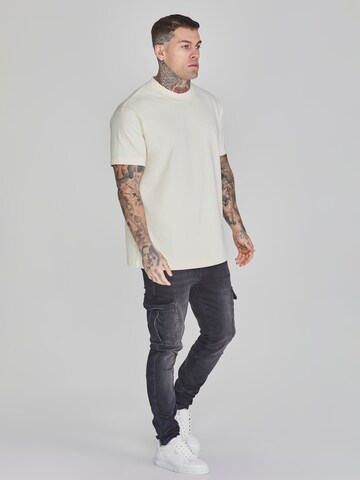 SikSilk Shirt in Beige