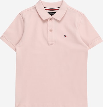 Tricou 'Essential' de la TOMMY HILFIGER pe roz: față