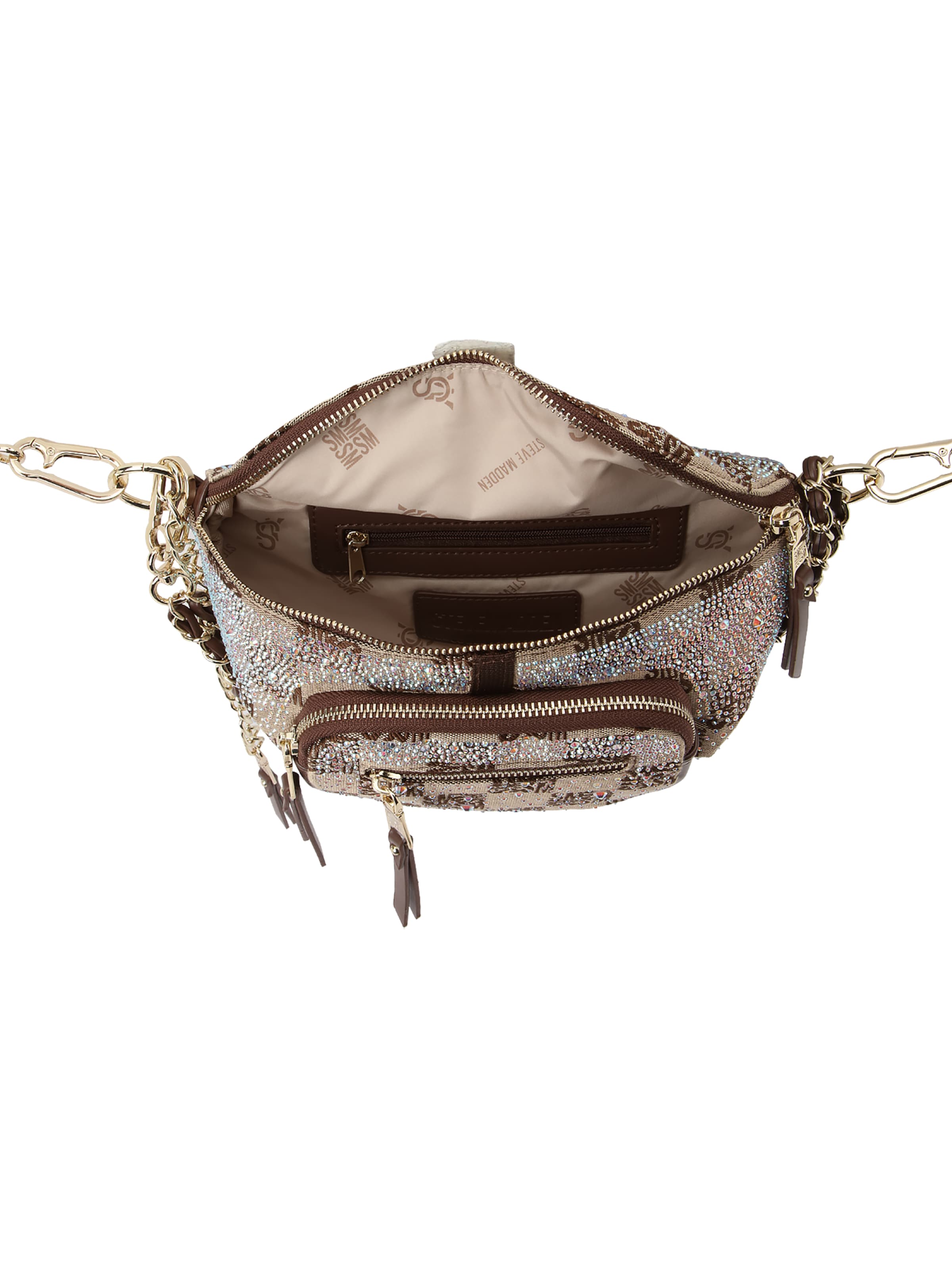 STEVE MADDEN Umhängetasche 'Bmax-12' in Braun