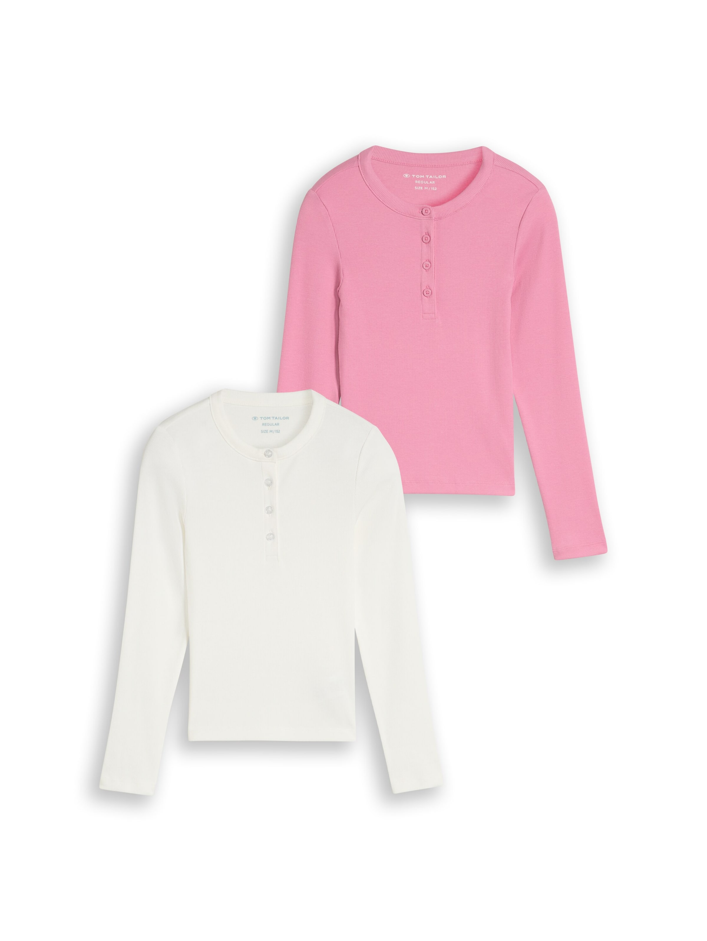 TOM TAILOR Shirt in Pink: front