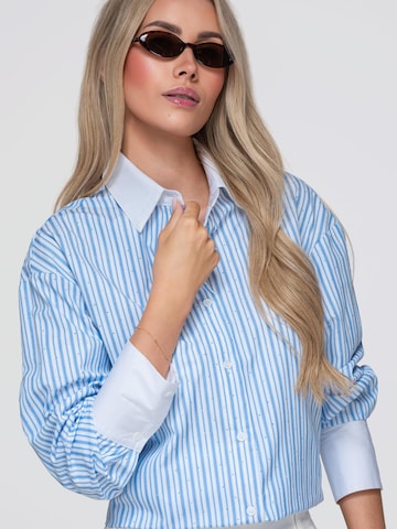 Ombre Blus i blå