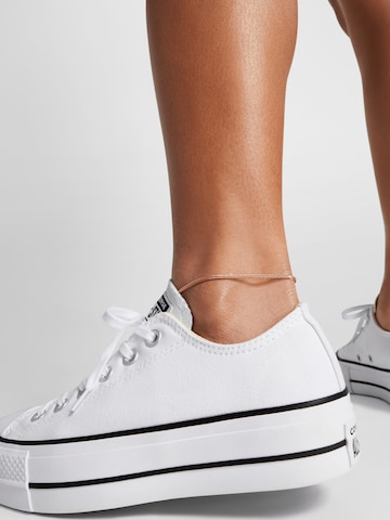 CONVERSE - Zapatillas deportivas bajas 'Converse Chuck Taylor All Star Lift Ox' en blanco
