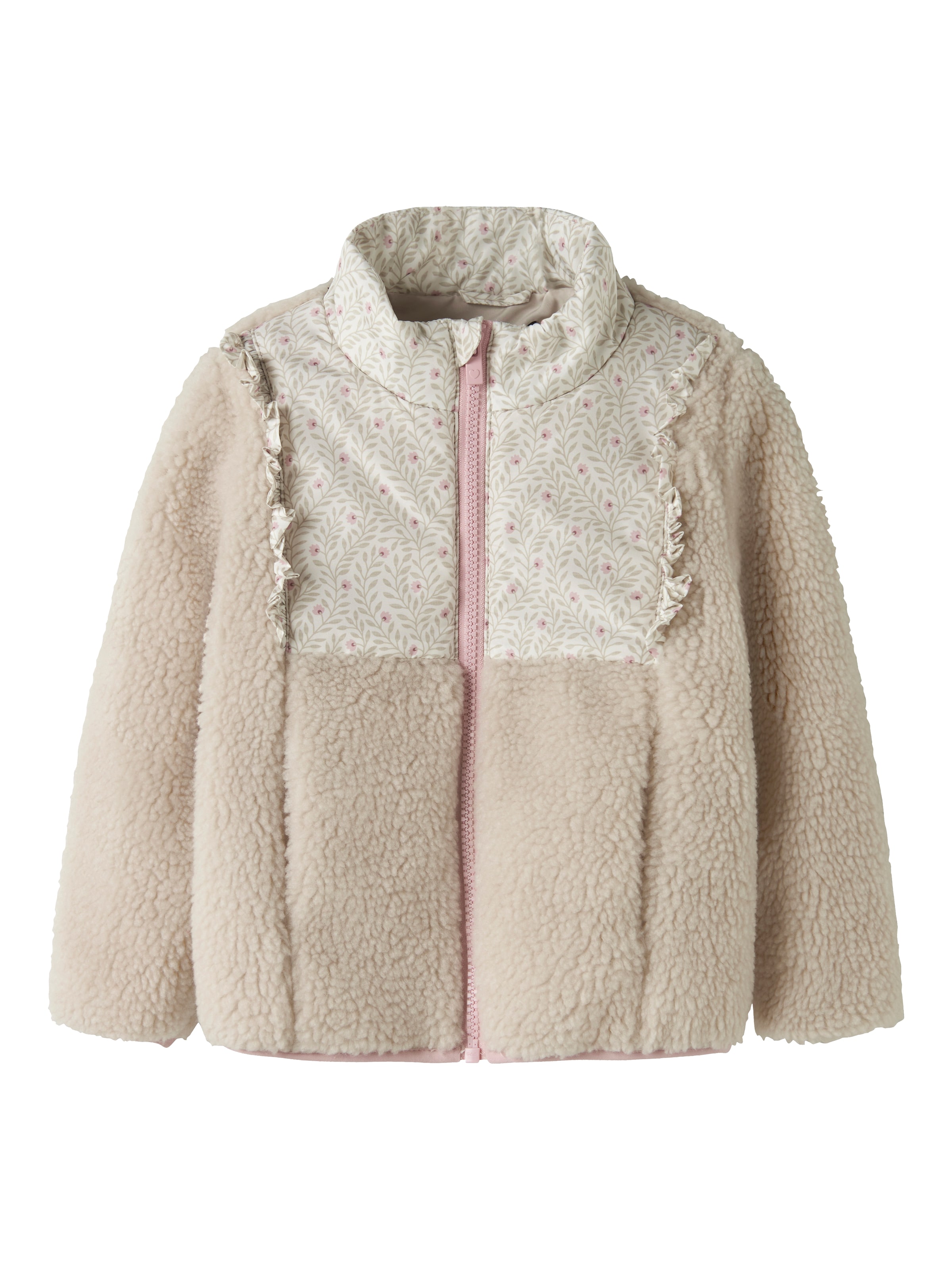 NAME IT Between-Season Jacket 'NMFMINNA' in Grey: front