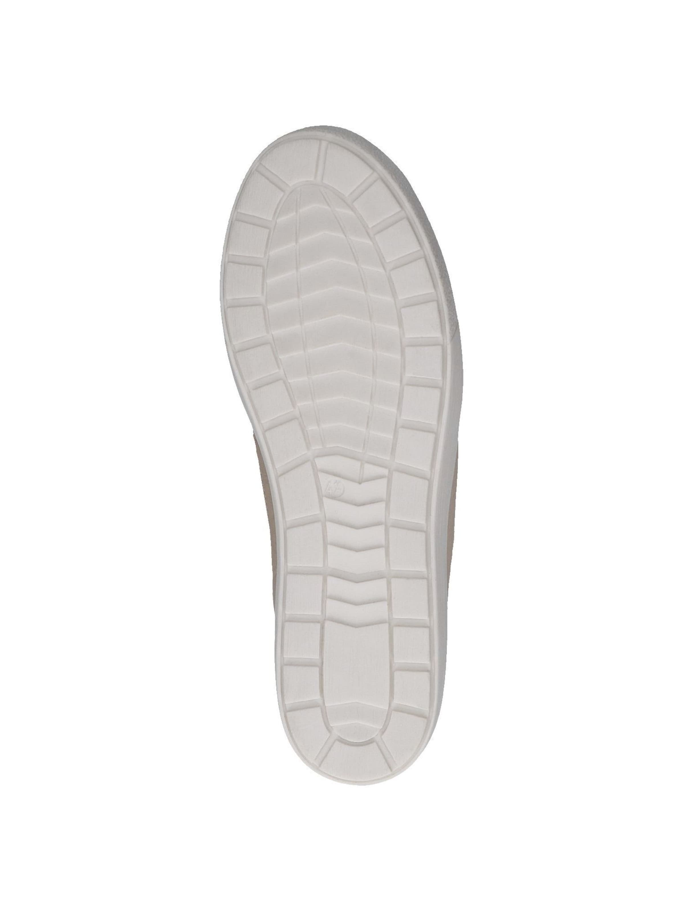 Sneaker bassa 'Ties' di CAPRICE in beige