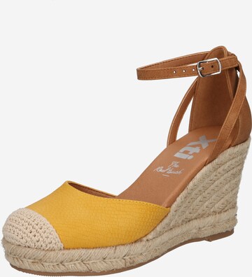 Xti Sandals in Yellow: front