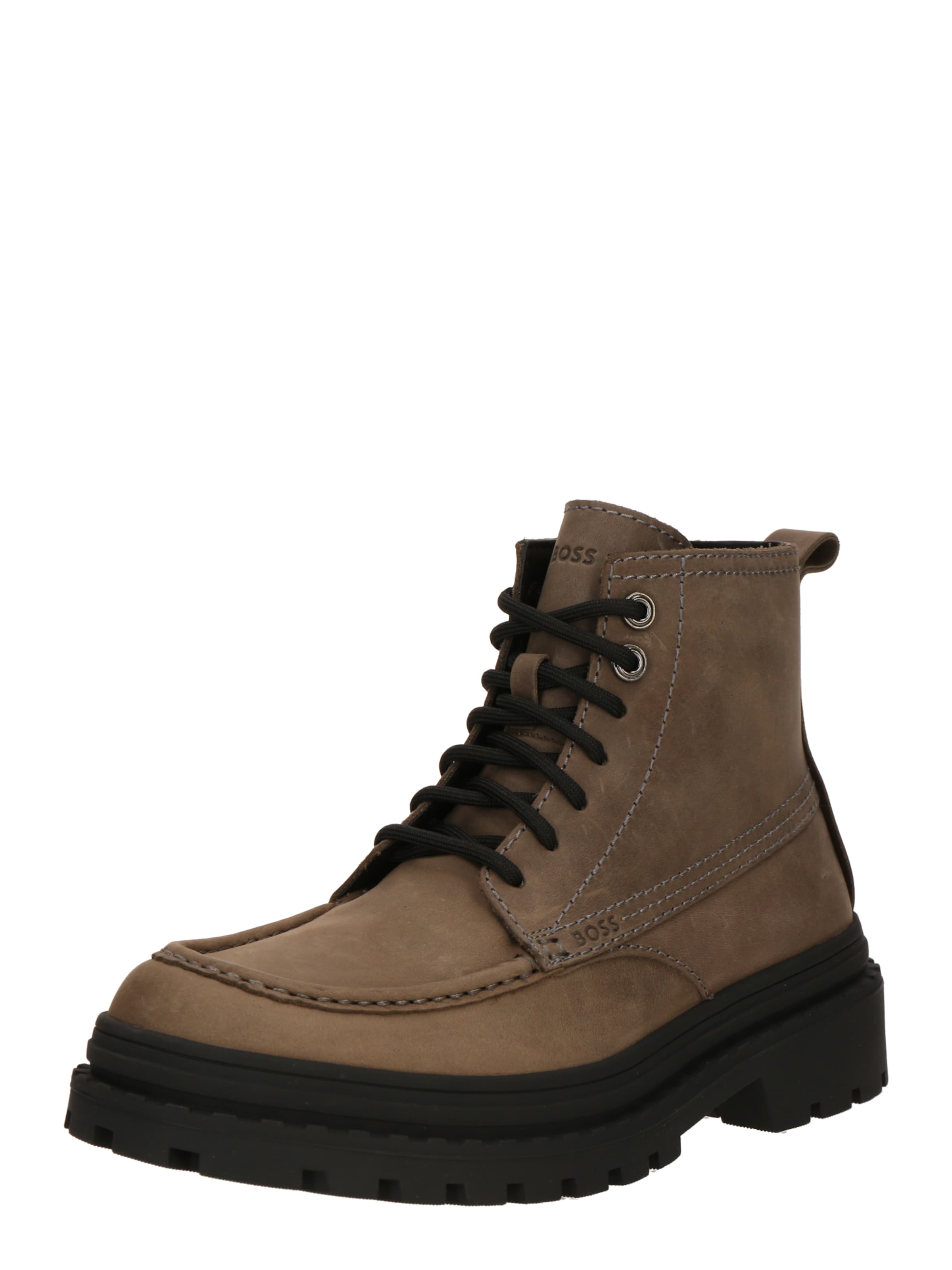 BOSS Gležnarji z vezalkami 'Nebular' | zelena barva: sprednja stran