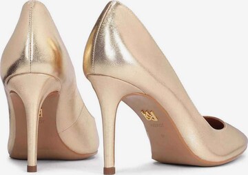 Kazar - Zapatos con plataforma en oro