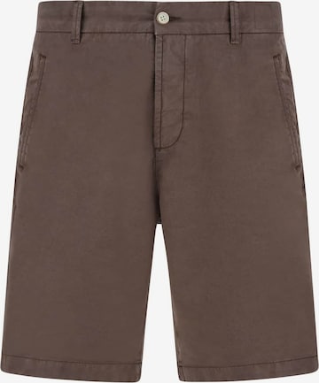 Regular Pantaloni de la Boggi Milano pe maro: față