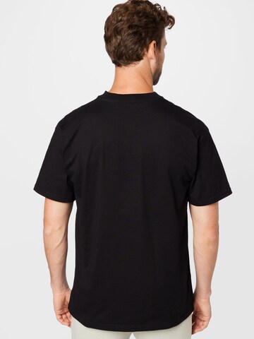 Carhartt WIP Shirt 'S/S American Script T-Shirt' in Zwart