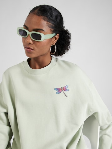 Sweat-shirt 'Libelle' Iriedaily en vert