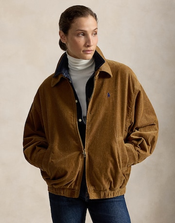 Geacă de primăvară-toamnă de la Polo Ralph Lauren pe maro: față