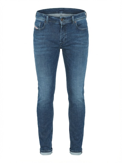 DIESEL Jean 'TROXER' en bleu, Vue avec produit