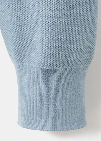 MANGO MAN Sweater 'Ten' in Blue