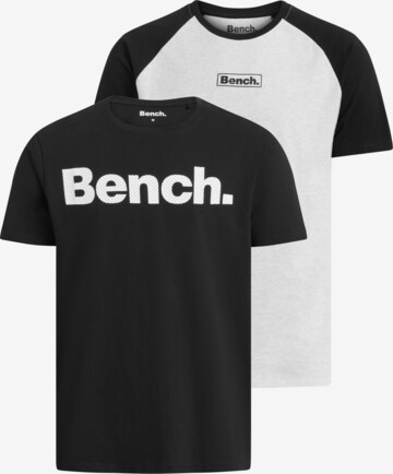 BENCH Shirt 'Shiver' in Schwarz: predná strana