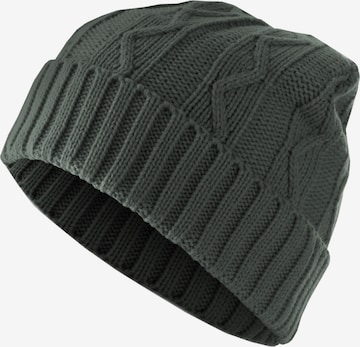 MSTRDS Beanie in Grey: front