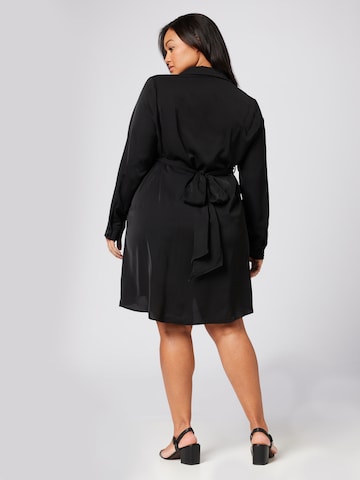 Rochie de cocktail 'Kate' de la Guido Maria Kretschmer Curvy pe negru