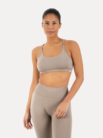 Smilodox Sporttop in Beige: voorkant