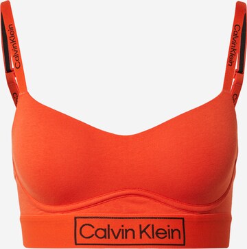 Calvin Klein Underwear Bra in Orange: front