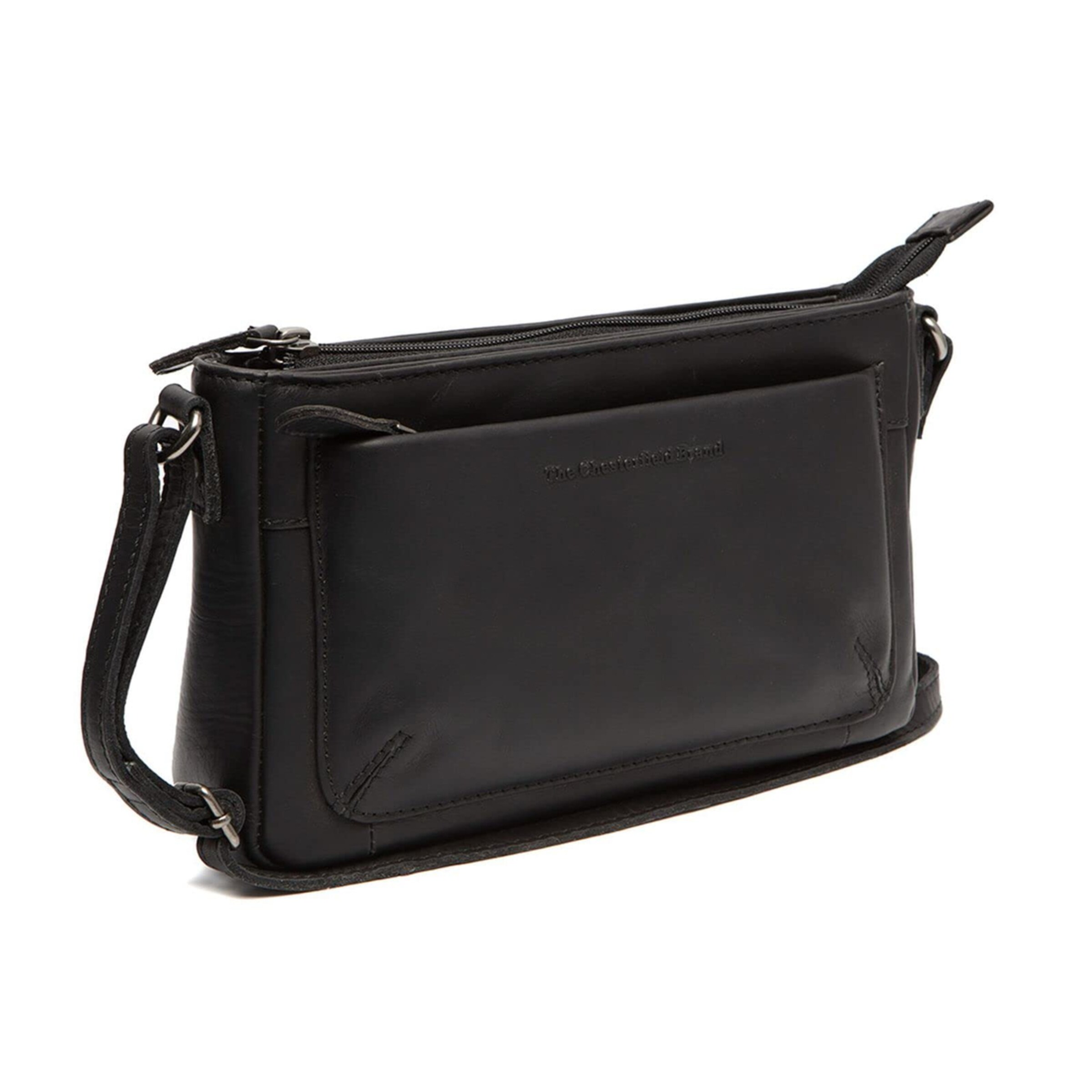 The Chesterfield Brand Crossbody Bag 'Southampton' in Black: front